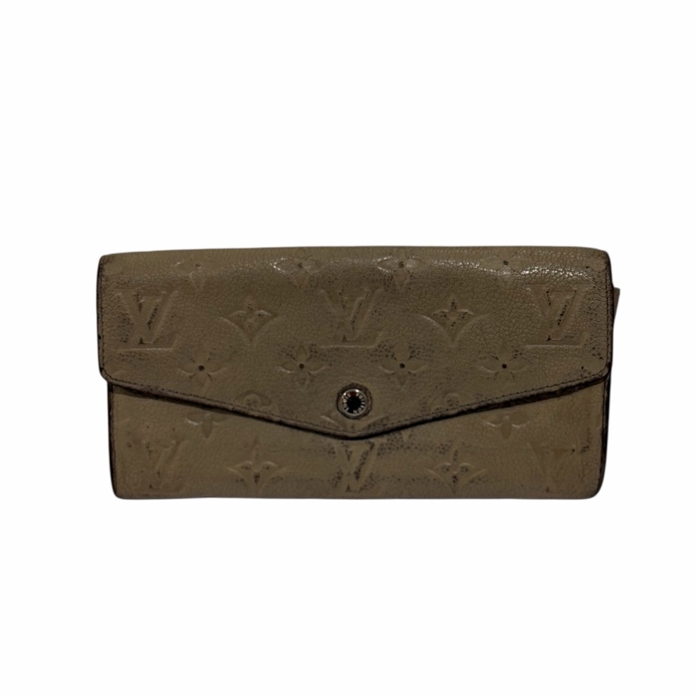 Louis Vuitton Sarah leather wallet